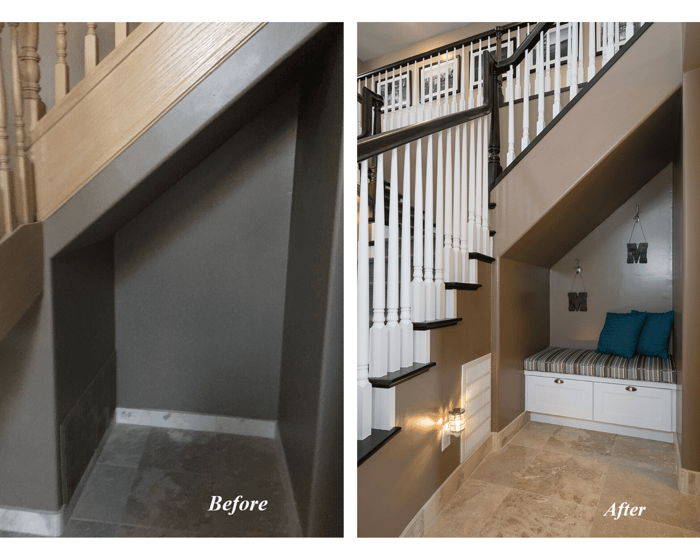 Before & After Staircase Remodel 