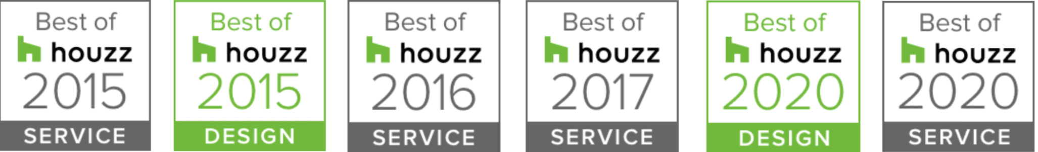 Hochuli Design and Remodeling Team Houzz Awards