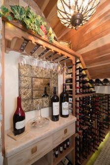 Under-Stair Wine Cellar Project in Phoenix, AZ