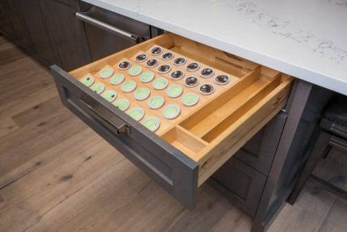 Coffee Capsule pull-out drawer