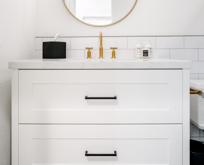 Scottsdale Bathroom Remodeling with Gold and Black