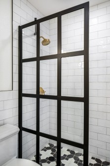 Scottsdale Bathroom Remodel with Black Finishes