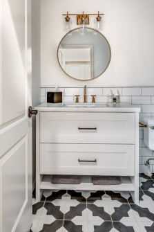 Scottsdale Bathroom Remodel with Cement Tile