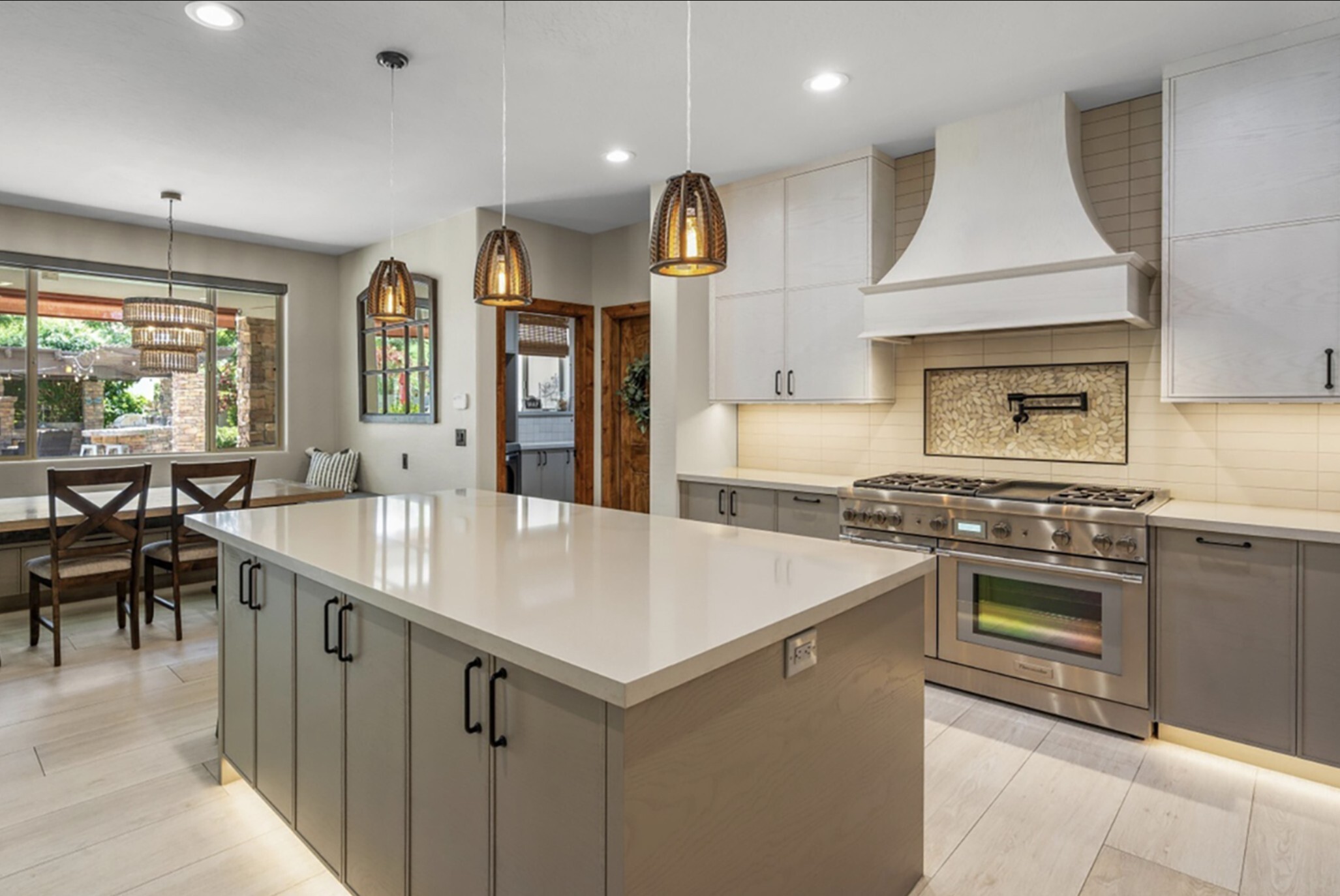 Best kitchen remodeling contractor for a medium sized remodel is Hochuli Design