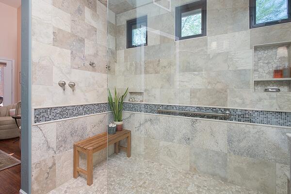 spa-like master bathroom remodel in scottsdale