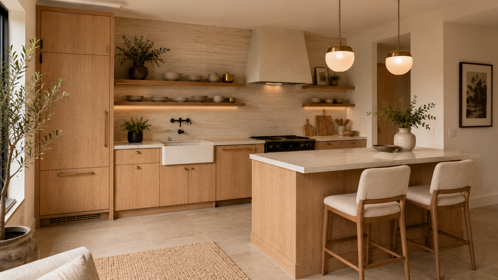 Full kitchen in ADU
