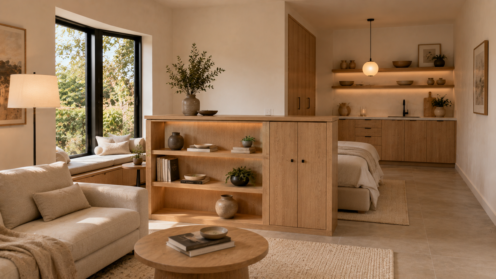 One bedroom ADU 400 to 700 square feet