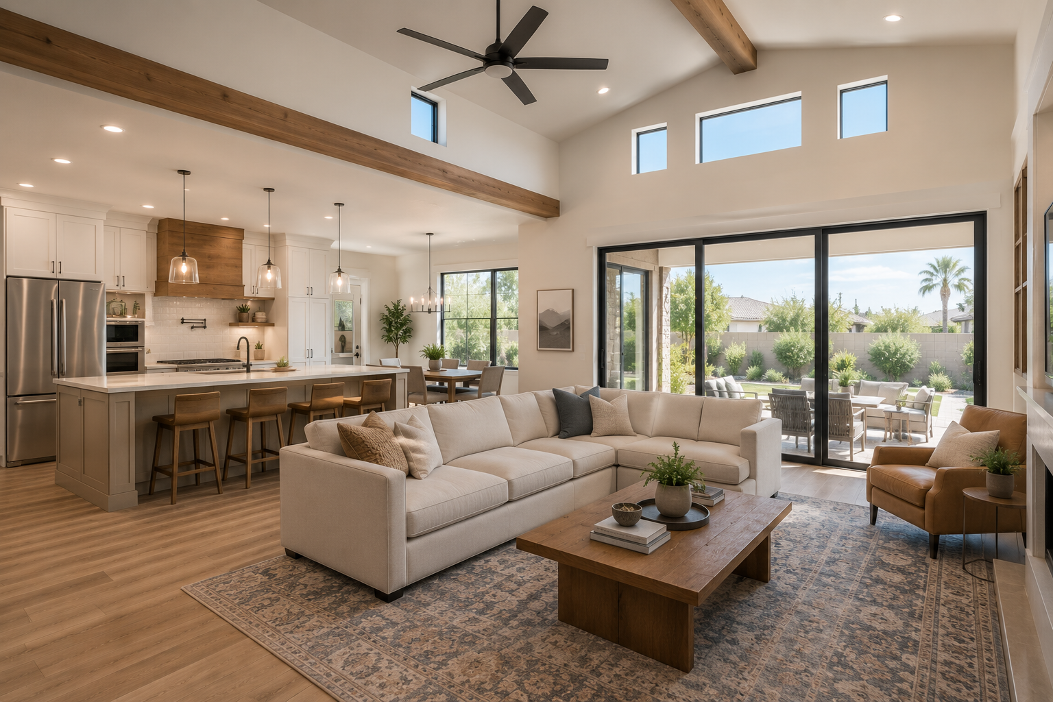 Large addition 500 to 1,000 square feet