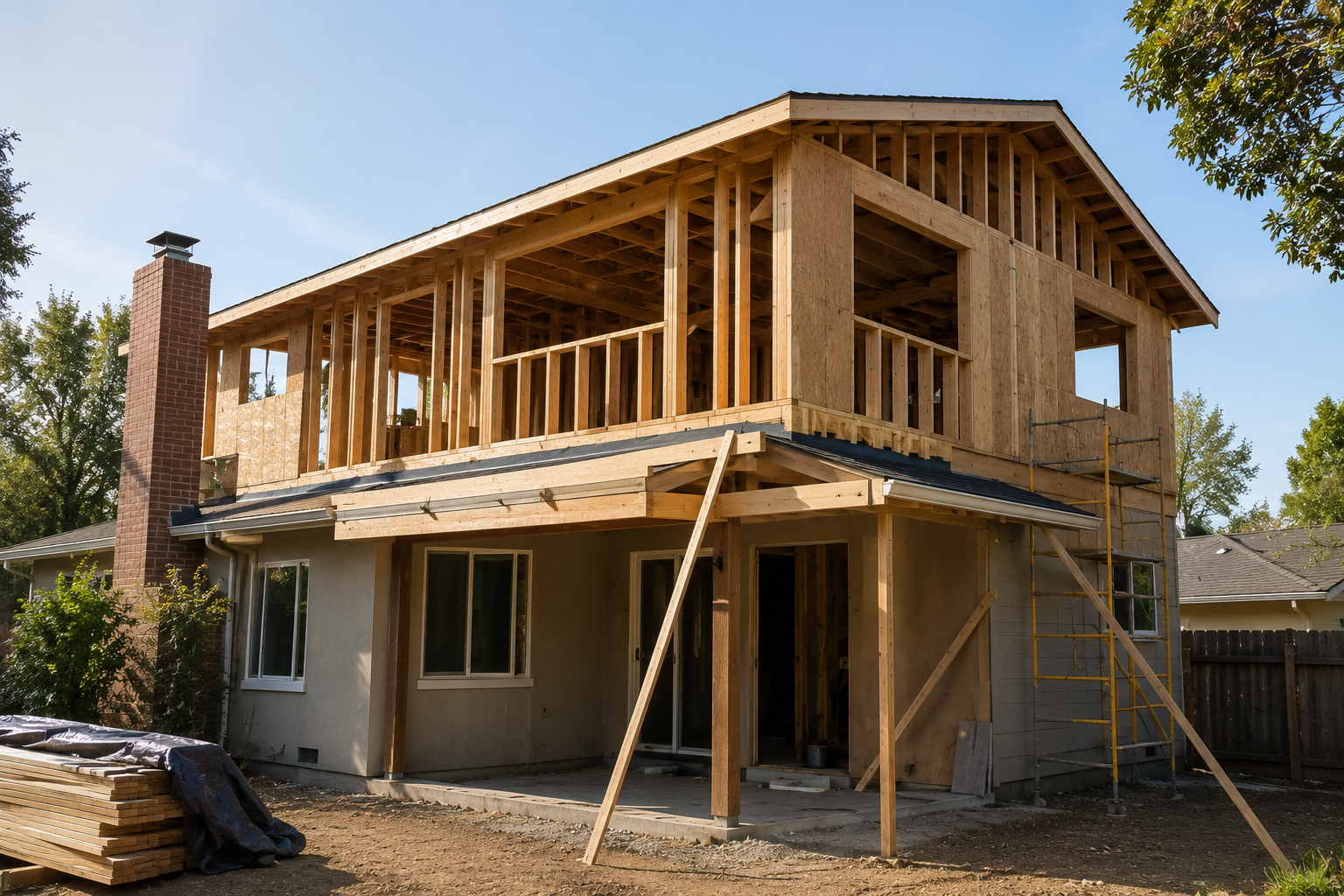 Second story addition