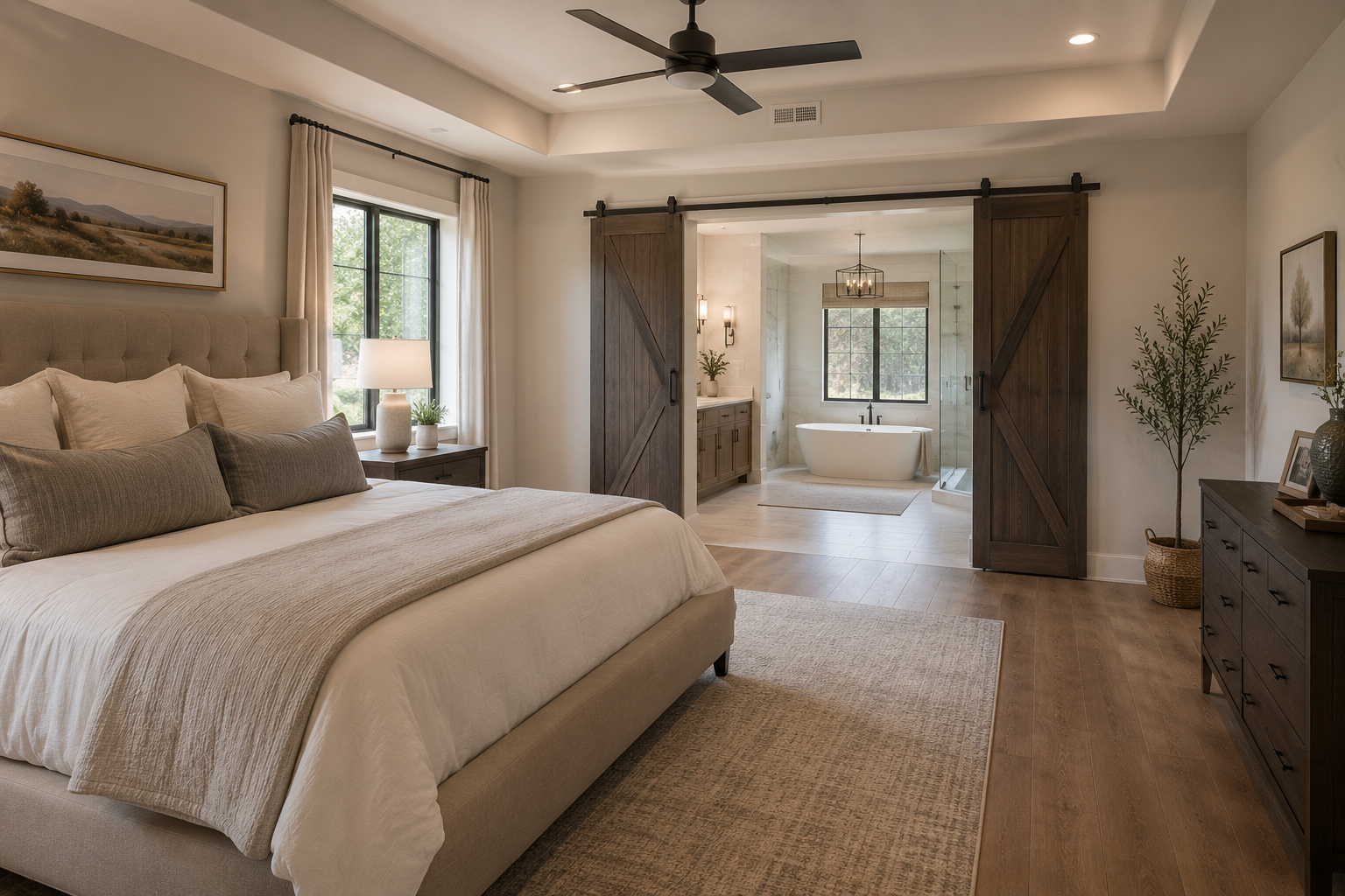 Primary bedroom suite addition