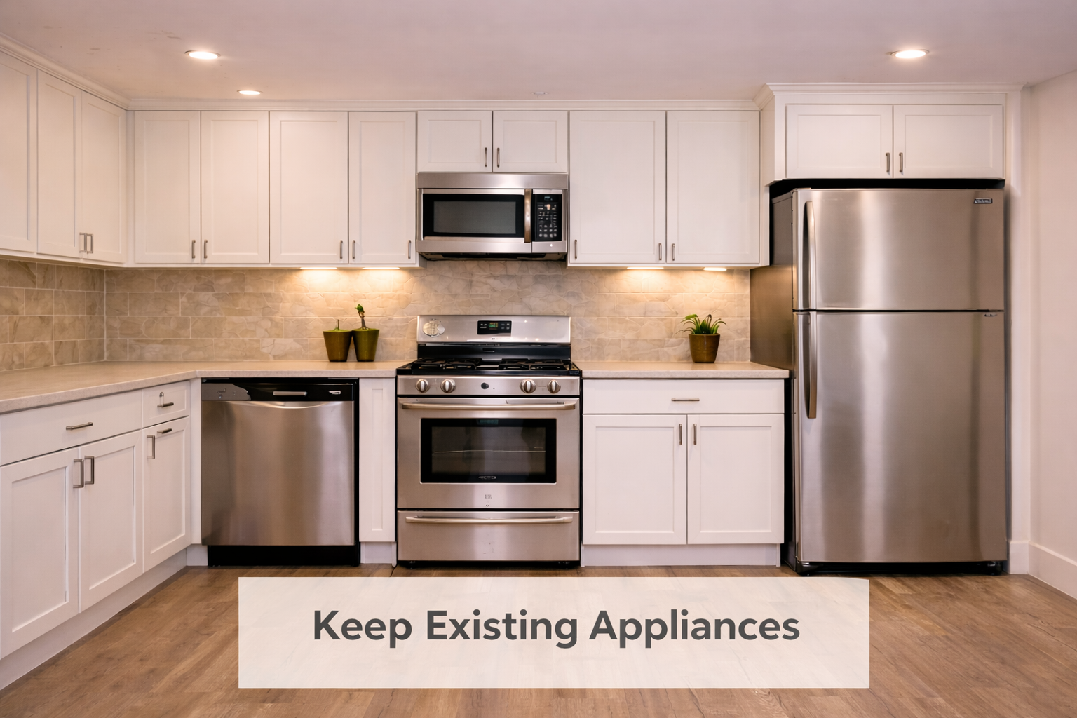 Keep appliances