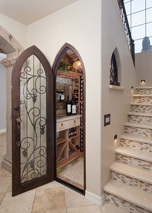 custom wine cellar building in phoenix