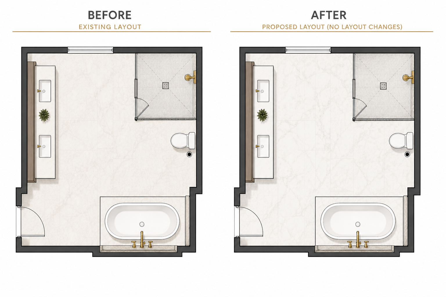 Keep existing layout