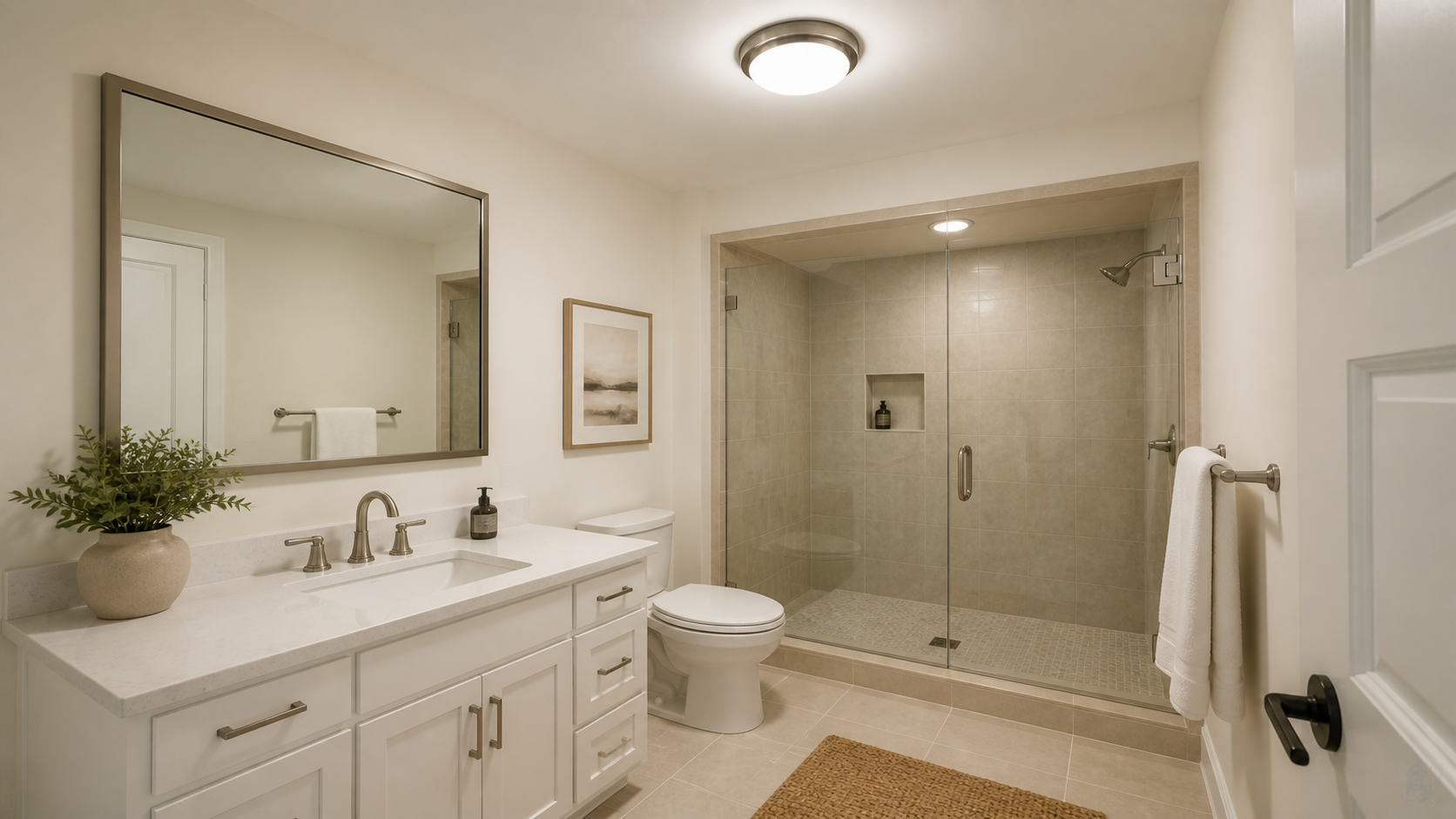 Basic overhead lighting
