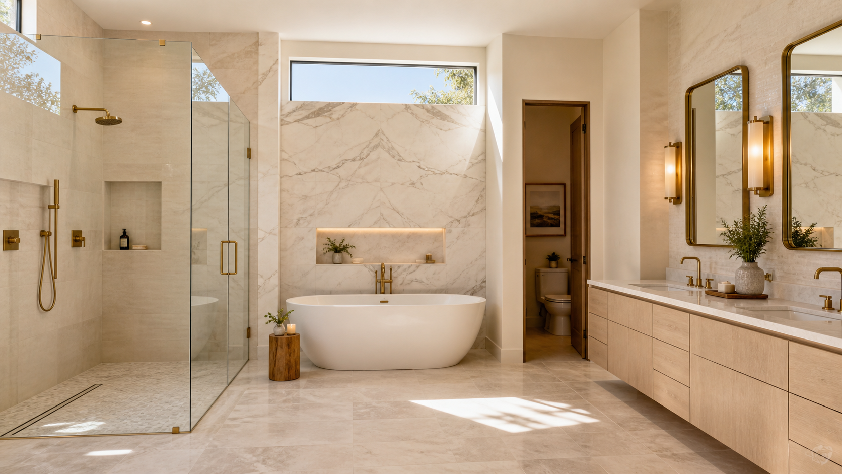 Extra large bathroom