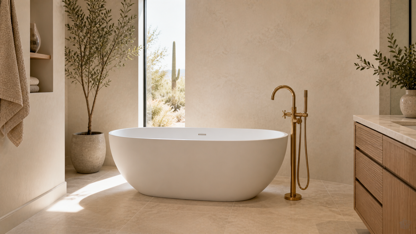 Freestanding tub