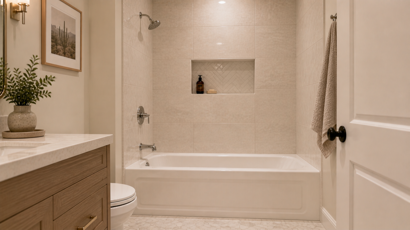 Keep existing tub